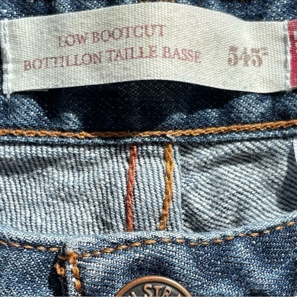 Levi’s 545 Women’s Low Bootcut Denim Jeans Size 10M Medium Wash - Picture 10 of 15